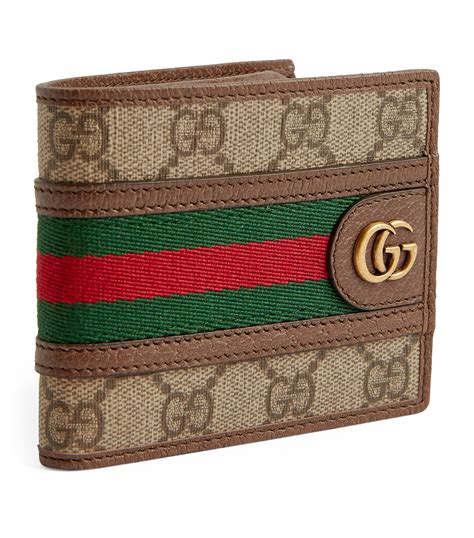 gucci bifold wallet men.